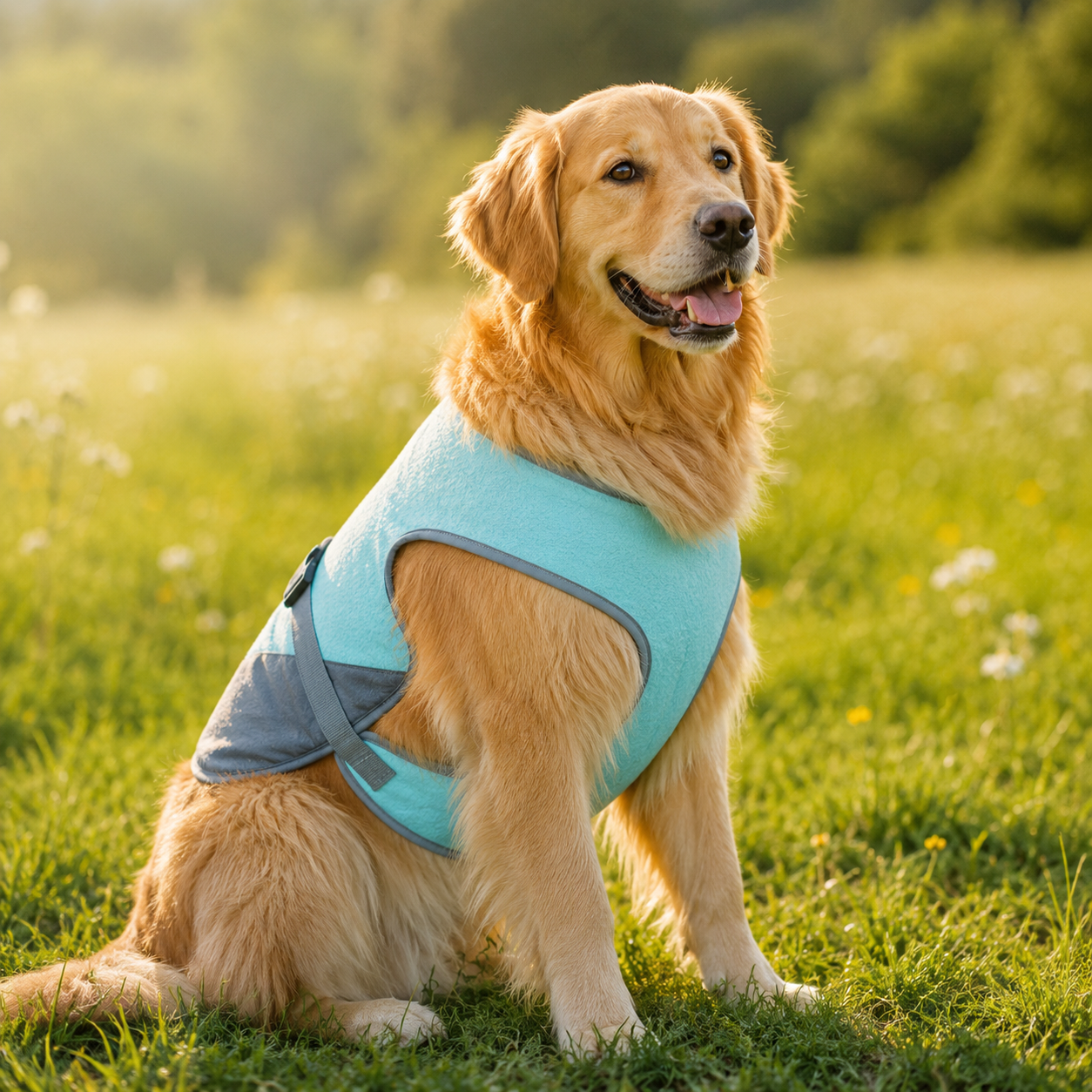 Harnais Rafraîchissant Givré – Anti-coup de chaleur pour chien